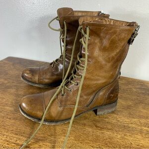 Rudsak distressed leather combat style boots
